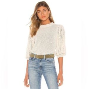 Heartloom Nora Cream Sweater NWT XS